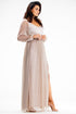 Robe longue model 189440 awama